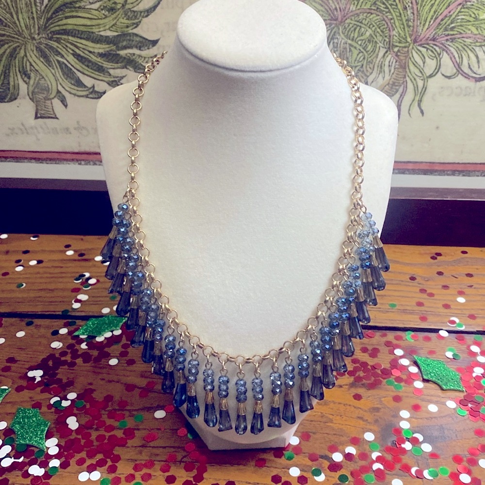 Beautiful blue Egyptian style   Necklace